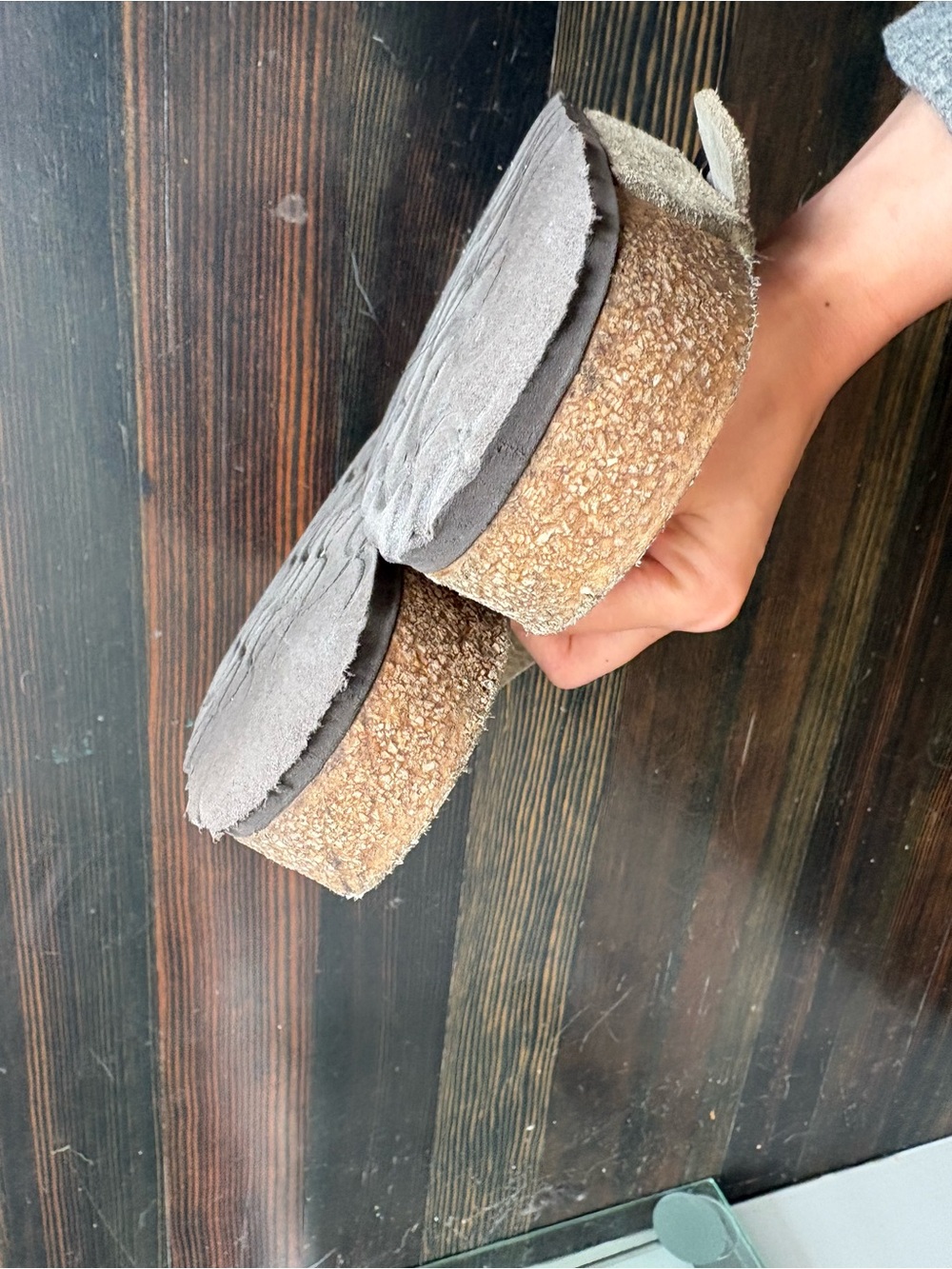 Birkenstock Boston Suede Clogs in Light Brown/Tan size 37 classic leather - Picture 4 of 10